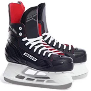 Bauer NS Senior Ice Hockey Skates - Tuuk Steel Blades, Reg Width, Sizes 6.0-12.0